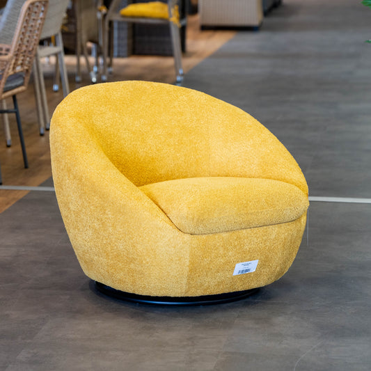 BOGOTA FAUTEUIL PIVOTANT JAUNE