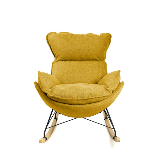 ZEN ROCKING CHAIR YELLOW