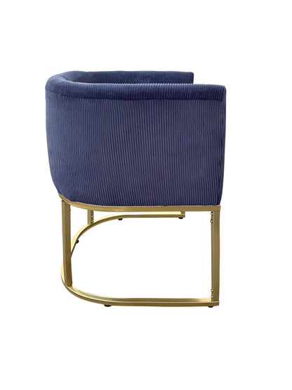 MAGNOLIA CAMPAGNE GOLDEN LEG CHAIR