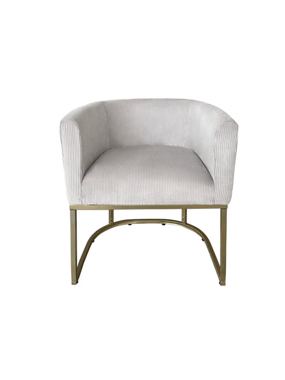 MAGNOLIA CAMPAGNE GOLDEN LEG CHAIR