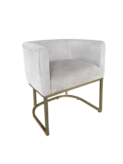 MAGNOLIA CAMPAGNE GOLDEN LEG CHAIR