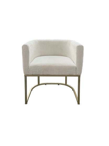 MAGNOLIA CAMPAGNE GOLDEN LEG CHAIR