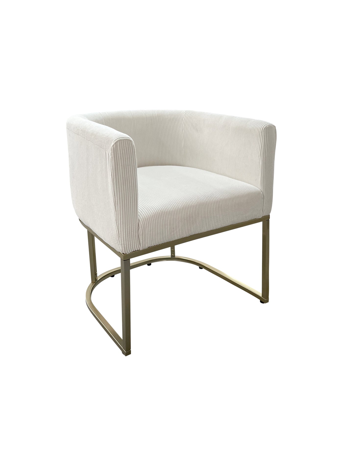 MAGNOLIA CAMPAGNE GOLDEN LEG CHAIR