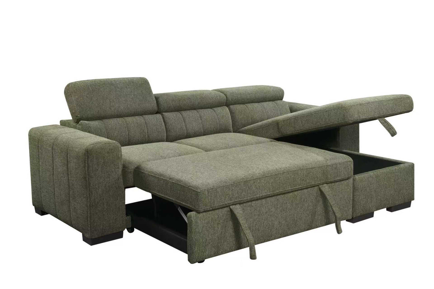 LUMI SOFA BED SECTIONAL GREEN