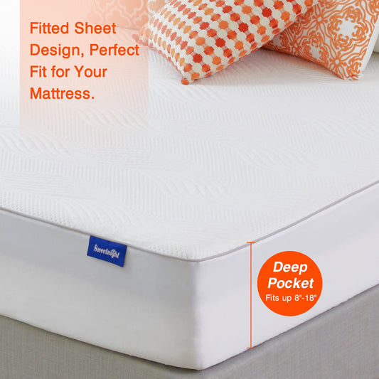 NAUTICA SINGLE BED WATERPROOF MATTRESS PROTECTOR