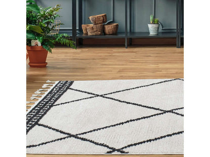 TAPIS CONFORAMA CARLITA FRANGES