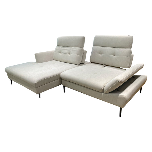 MELLOW CANAPE ANGLE AVANCE RECUL LHS GRIS MIST