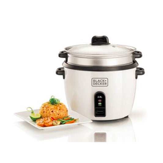 BLACK+DECKER RICE COOKER 2.8L