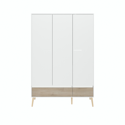 AALBORG ARMOIRE 3 PORTES 2 TIROIRS