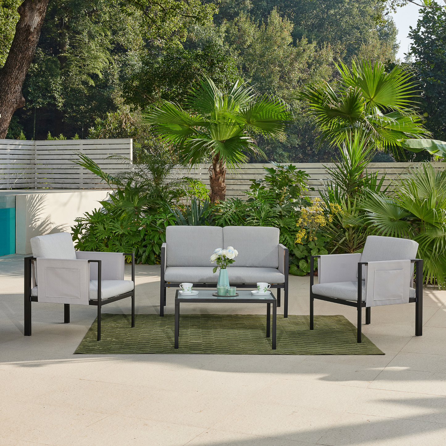 LOUNGER SET 4PCS