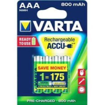 Varta Rechargeable 56703 Ready to use AAA*4 800mAh