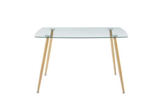 KULT DINING TABLE GLASS TOP