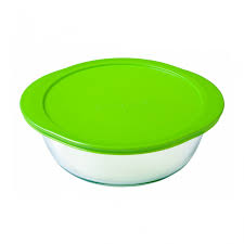 Pyrex Cook&Store - Round Dish with lid 1L