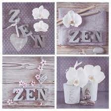 TOILE ATMOSPHERA ZEN/FLEUR