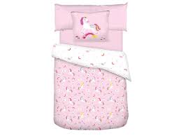 PARURE HOUSSE DE COUETTE CONFORAMA LICORNE + 1 TAIE