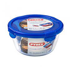 Pyrex Cook&Go Med Round Dish with lid