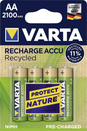 Varta Recycled rechargeable Accu (2SCO-100mAh) AA*4