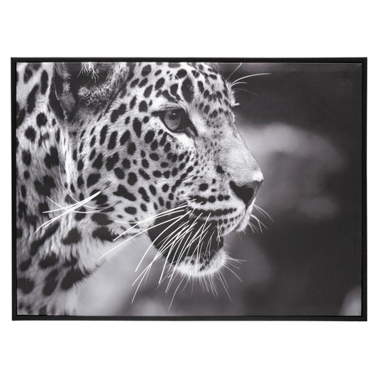 TOILE IMP/CAD ATMOSPHERA LEOPARD 58X78CM