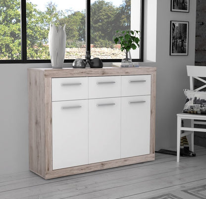 BACCIO CHEST 3DOORS 3DRAWERS